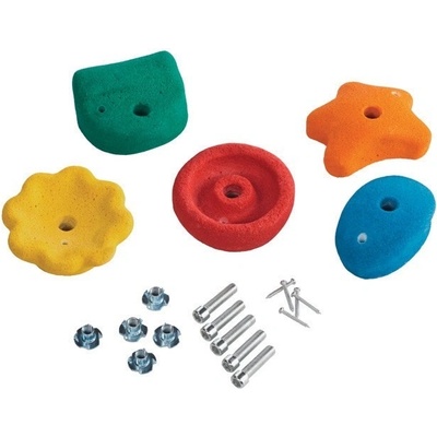 KBT Lezecké kamene MIX color medium set 5 ks