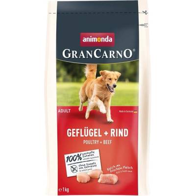 Animonda GranCarno Възрастни птица и говеждо 1 кг