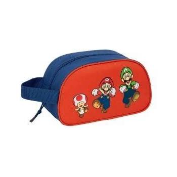 Super Mario Пътническа Чантичка Super Mario Mamma mia Червен Морско син 26 x 15 x 12 cm
