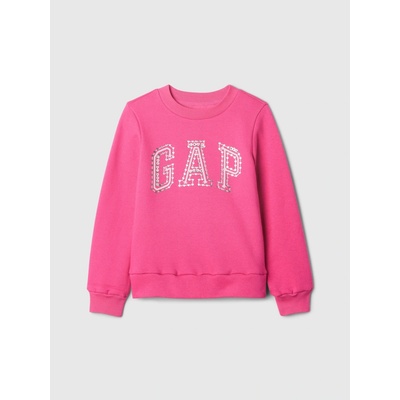 GAP detská mikina s logom ružová