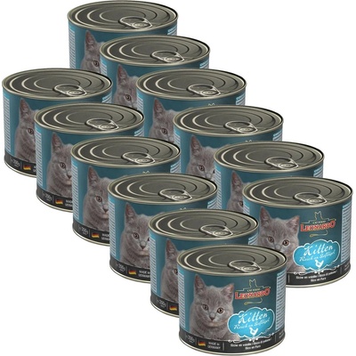 Leonardo Консерва за котенца Leonardo Kitten 12 x 200 г