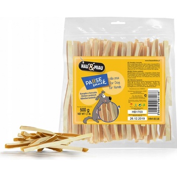 Hau&miau Pochúťka sendvič s kuracím mäsom 500 g