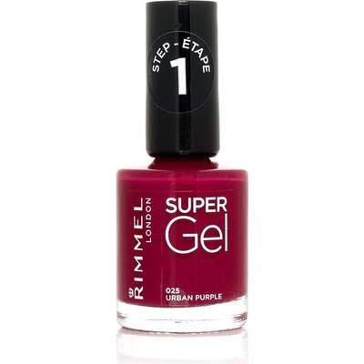 Rimmel London Super Gel 12 ml 025 Urban Purple