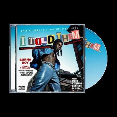 BURNA BOY - I TOLD THEM... CD