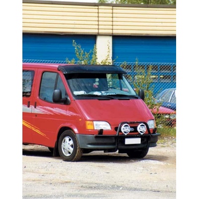 Sluneční clona Ford Transit 1986-1999, art. 3030AB/komplet (kompletní clona - akrylová část s montážní sestavou)