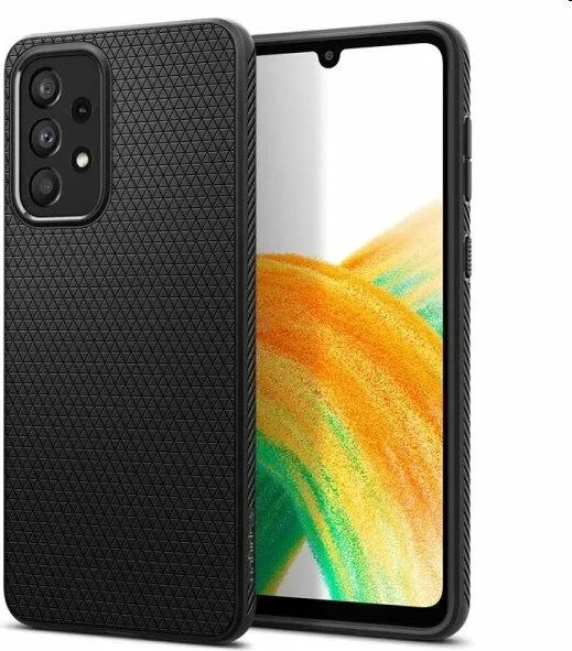 Spigen Samsung Galaxy A33 5G Liquid Air Cover matte black (ACS04318)