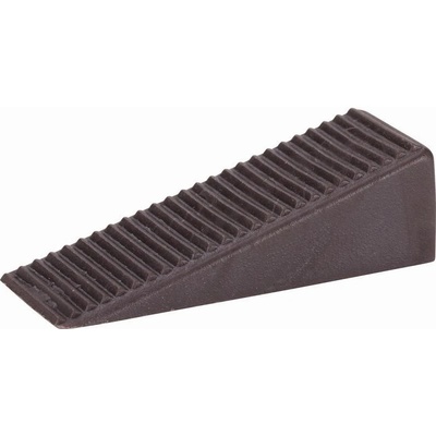 Walteco dveřní klín 155x50x19mm plast hnědý 2 ks