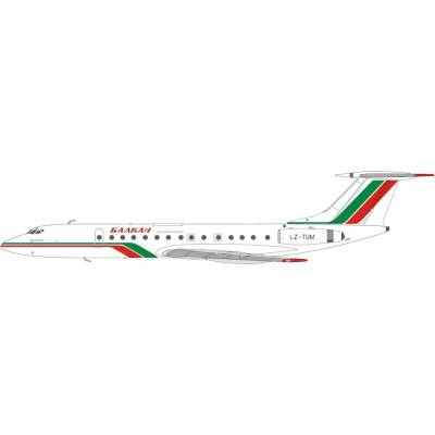 Panda Models Tu-134A BalkanBulgarian Airlines 1980s Colors 1:400
