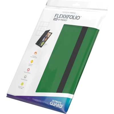 Ultimate Guard Album Flexxfolio 360 18 Pocket Green
