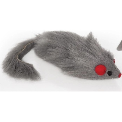 Myška šedá chlupatá, 15cm