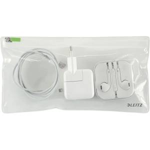 LEITZ Несесер Leitz Traveller Zipper S wash bag 2 units - Clear (Transparent)