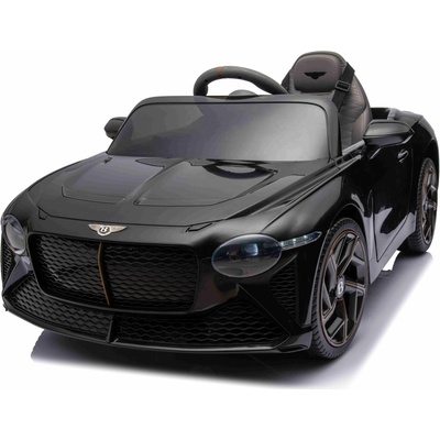 JOKO Elektrické autíčko Bentley Bacalar penové kolesá kožené sedadlo čierne