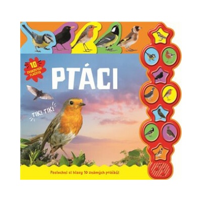 Ptáci - 10 zvukových tlačítek