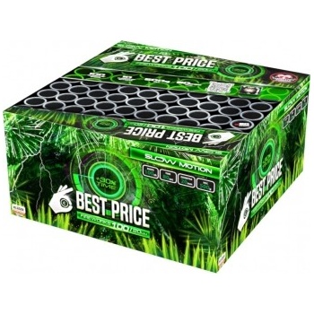 Kompaktní ohňostroj Best Price Slow motion 100 ran 20 mm