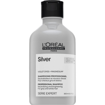 Popron L´Oréal Professionnel Série Expert Stříbrná Shampoo vyživující šampon pro šedivé vlasy 300 ml