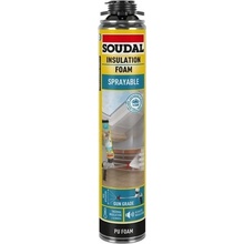 SOUDAL Pistolová montážní pěna stříkatelná izolační 750 ml