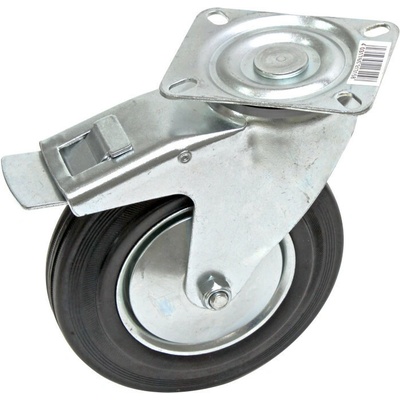 Dema Gumové otočné koliesko s brzdou 160 mm, do 145 kg 21314D