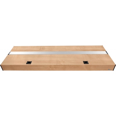 Diversa LED Expert 2 x 20W Akvarijní kryt hliníkový rovný buk 100 x 40 cm