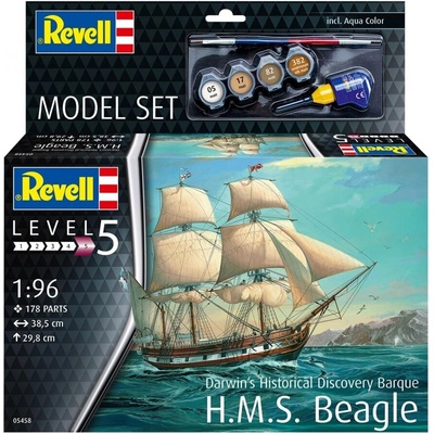 Revell Сглобяем модел, Revell, Ветроходен кораб H. M. S. Beagle, Комплект
