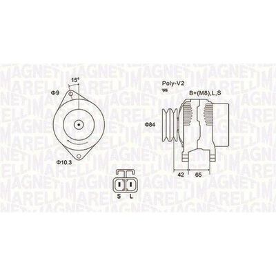 Generátor MAGNETI MARELLI 063731530010