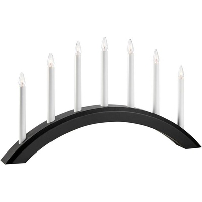 Markslöjd 705956 Vianočný svietnik AVENTO 7xE10 3W 230V čierna ML1315