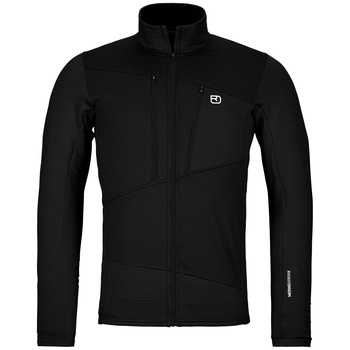 ORTOVOX Fleece Grid Jacket M Размер: L / Цвят: черен