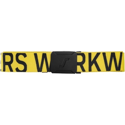 Snickers Workwear opasek s nápisem žlutý Žlutá