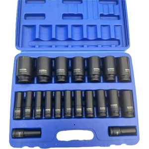 HAWEK Вложки ударни 20 части, 1/2", 10-38 мм, hawek hw-2003 (hw-2003)