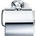 DECOR WALTHER Закачалка за тоалетна хартия с капак Decor Walther Classic хром (0510900)