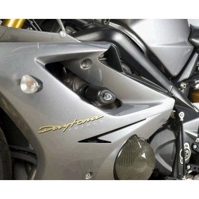 Aero padací chrániče, Triumph 675 Daytona '06-'12 bílé (standardní road verze)