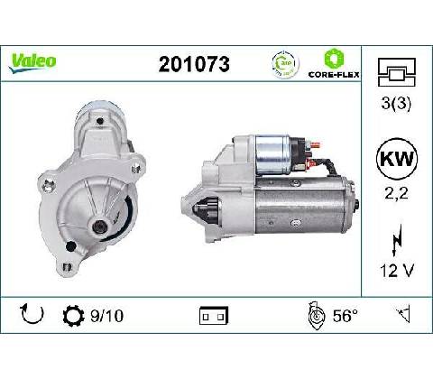 Startér VALEO 201073