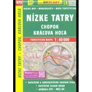 SHOCART Nízke Tatry Chopok Kráľova Hoľa 1:40 000