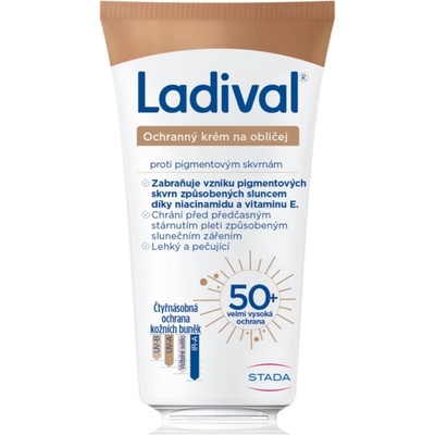 STADA Anti-Pigment Spots защитен крем за лице с витамин Е SPF 50+ 50ml