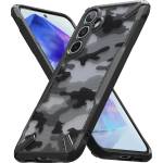 Ringke Калъф за Samsung Galaxy A55 5G - Ringke - Fusion X Design - Камуфлаж - Черен