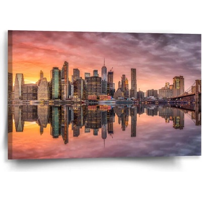 Sablio Obraz New York Západ slnka - 60x40 cm