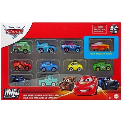 Mattel Cars Mikroauta 10-Pack GKG08 GRW27
