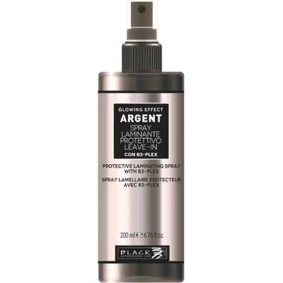 Black Professional Line Black Professional Argent Glowing Effect Protective Laminating Spray 200 ml