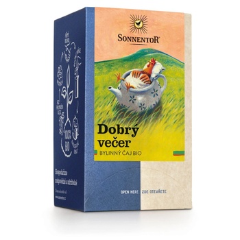 SONNENTOR - Добър вечер, пакетчета чай, био, 18 бр