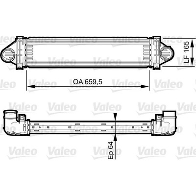 Chladič turba VALEO 818245