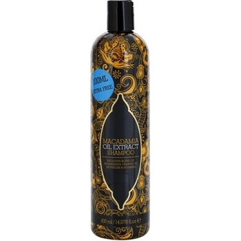 Macadamia Oil Extract Exclusive vyživujúci šampón pre všetky typy vlasov Exclusive Blend of Ingredients Created to Revitalise & Nourish 400 ml