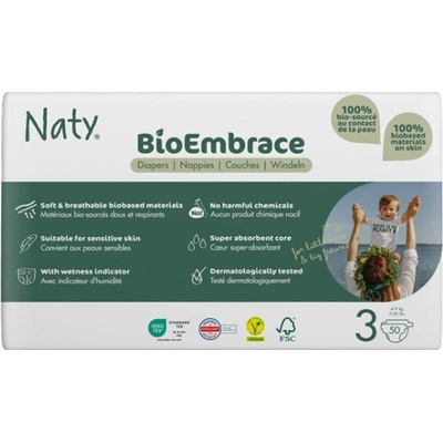 Eco by Naty 3 od 4- 9 kg 50 ks