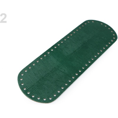 Dno na kabelku 10x30 cm - různé barvy Dno na kabelku 10x30 cm: 02 Tmavě zelená