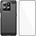 Huawei WANLONFENG TPU Калъф за Honor X7d / 400 Smart- Въглеродно влакно, вкл. Стъклен протектор, 3 Цвята