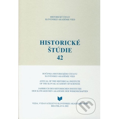 Historické štúdie 42 - Kolektív autorov