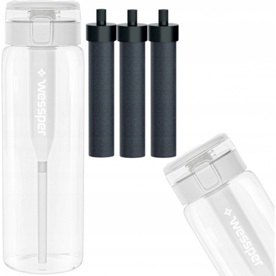 Wessper ActiveMax Clarti Glass 0,68 l průhledný