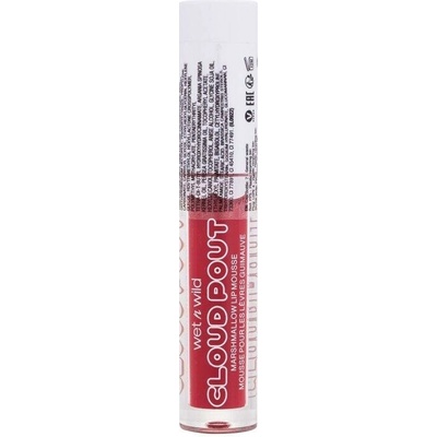 Wet n Wild Cloud Pout Marshmallow Lip Mousse Výživný matný rúž Fluff You 3 ml