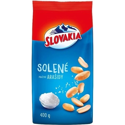 Slovakia Solené pražené arašidy 400 g