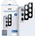 ESR Протектор за Камерата на Samsung S22, ESR Camera Plate Lens Glass, Черен (4894240159485)