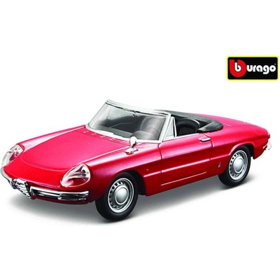 Bburago Alfa Romeo Spider 1966 Red 1:32