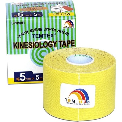 Temtex Classic tejpovací páska žltá 5 cm x 5 m